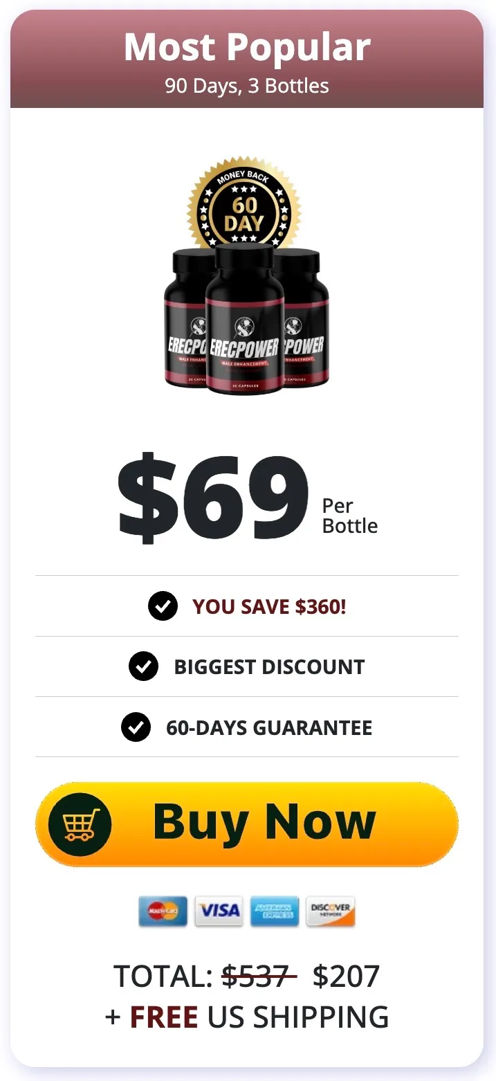 ErecPower three bottles order